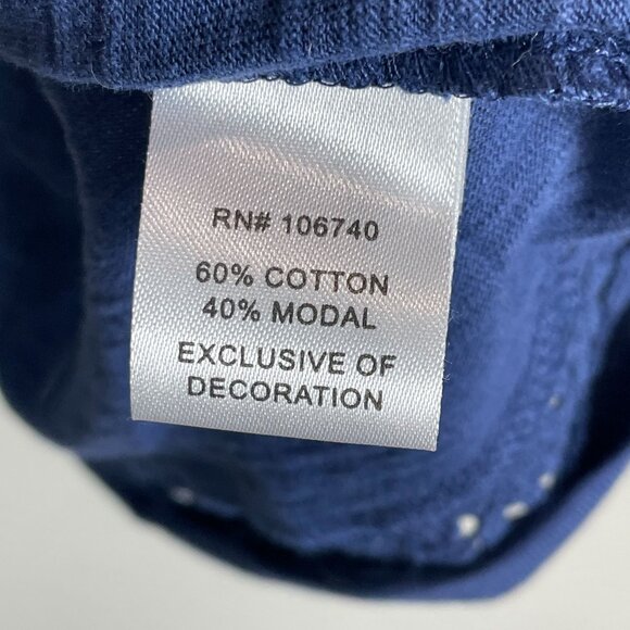 NorthStyle Womens Plus 2X Embroidered Tunic Top Blue 3/4 Sleeve Boho Shirt - Picture 5 of 11